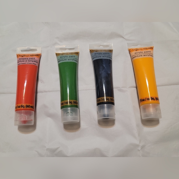 Crafter's Art Crafters Square Non Toxic 3 Acrylic Paint And Tempera
